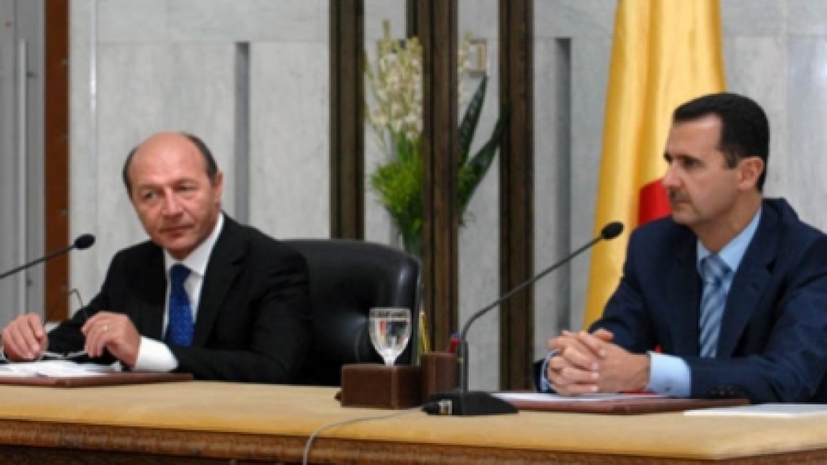 presedintele siriei in romania extradarea lui omar hayssam printre temele abordate la cotroceni