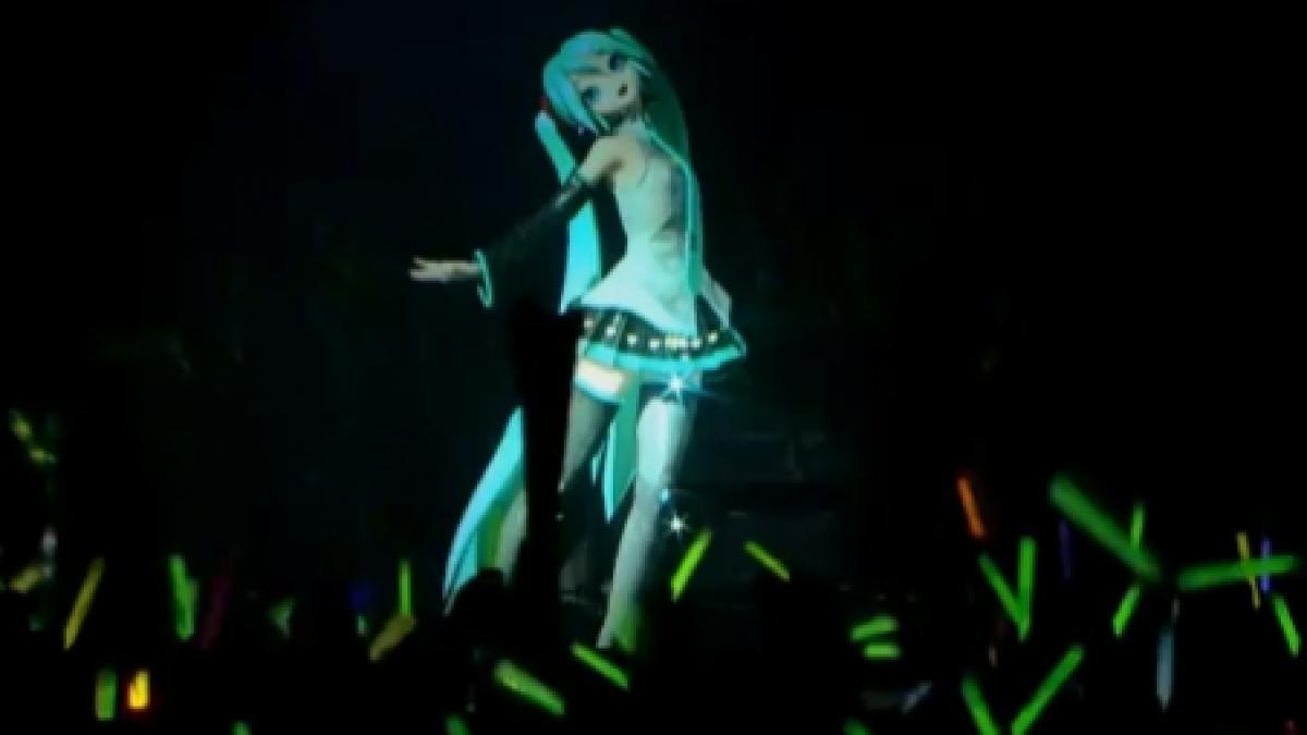 o holograma este vedeta unor concerte cu casa inchisa in japonia