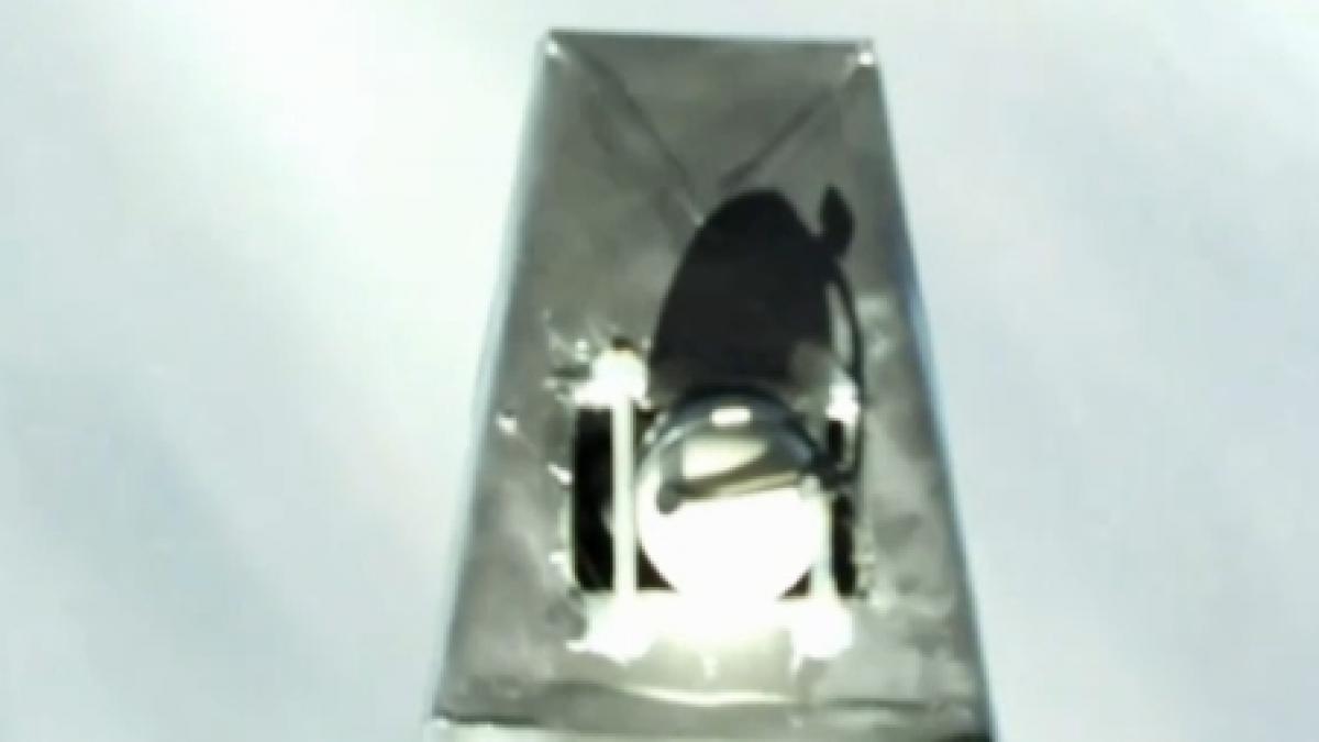 un avion din hartie a fost lansat in spatiu de o echipa de entuziasti britanici