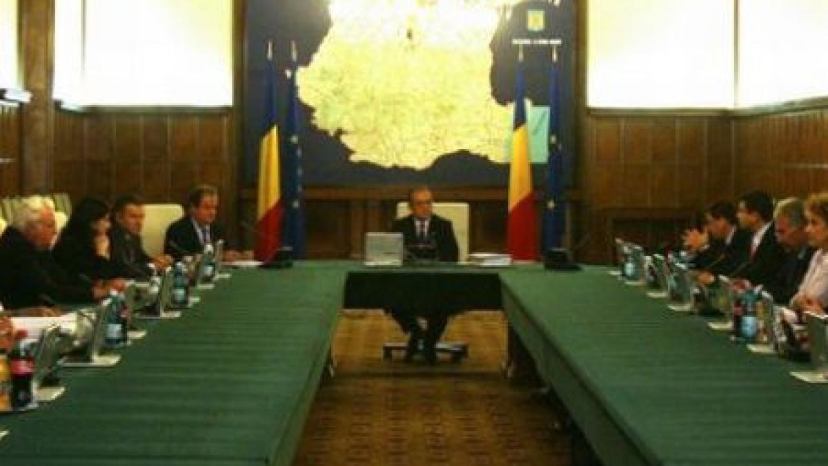 coalitia de guvernamant se reuneste din nou pentru discutii pe legea salarizarii unitare