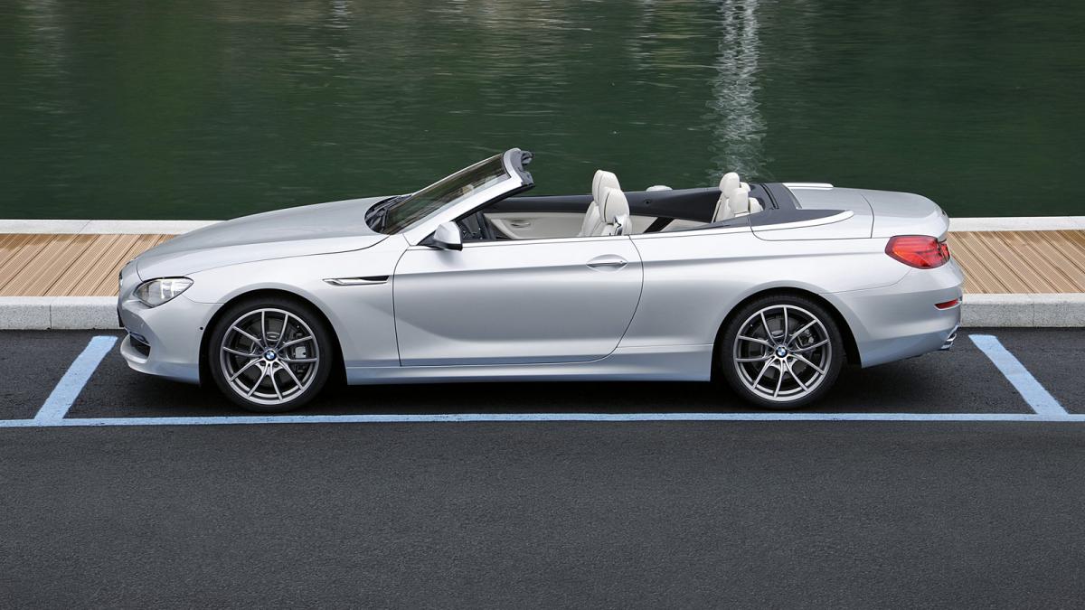 bmw seria 6 cabriolet in imagini si detalii oficiale