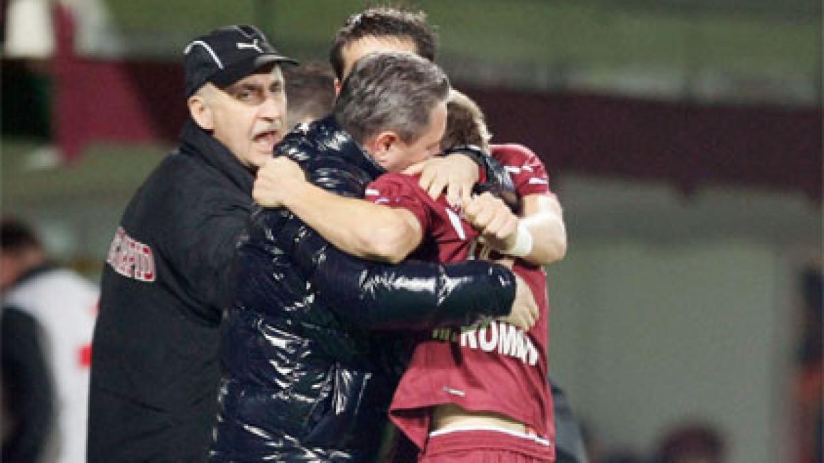 rapid a revenit pe calea cea buna 3 0 cu universitatea cluj