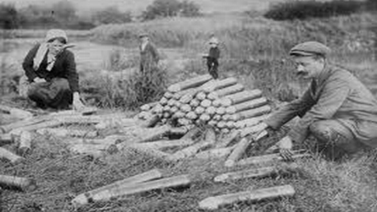 un intreg sat din franta evacuat dupa descoperirea unor proiectile din primul razboi mondial