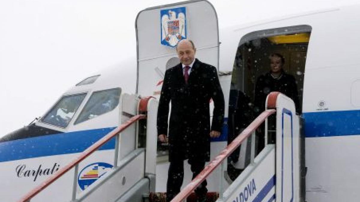 basescu apeleaza la tarom pentru zborurile oficiale romavia intr o situatie financiara dificila