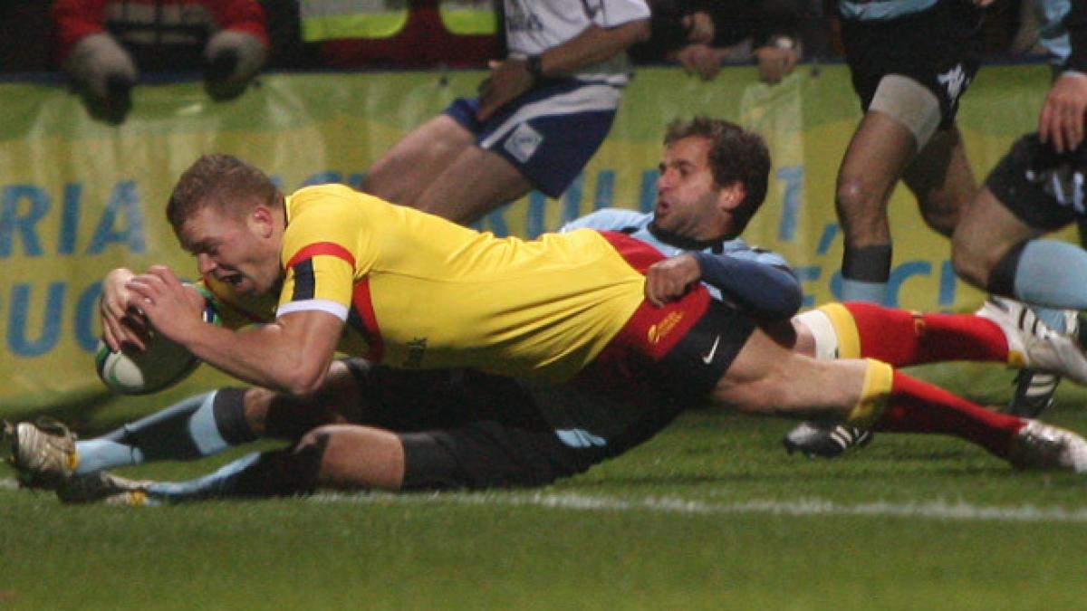 nationala de rugby s a calificat la cupa mondiala din 2011 dupa 39 12 cu uruguay