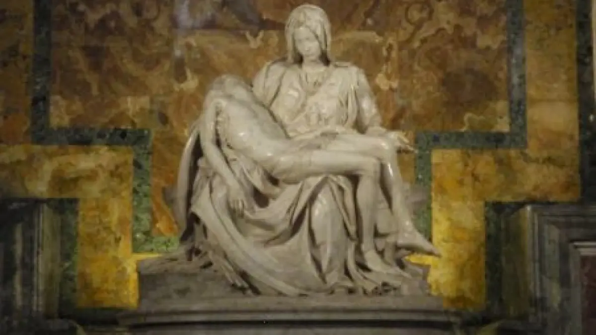 modelul original folosit de michelangelo pentru statuia pieta descoperit de un istoric de arta