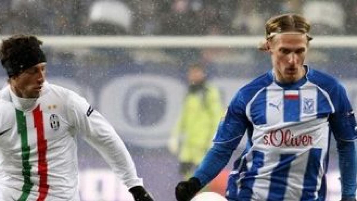 lech juventus 1 1 sezonul european al batranei doamne inghetat la poznan