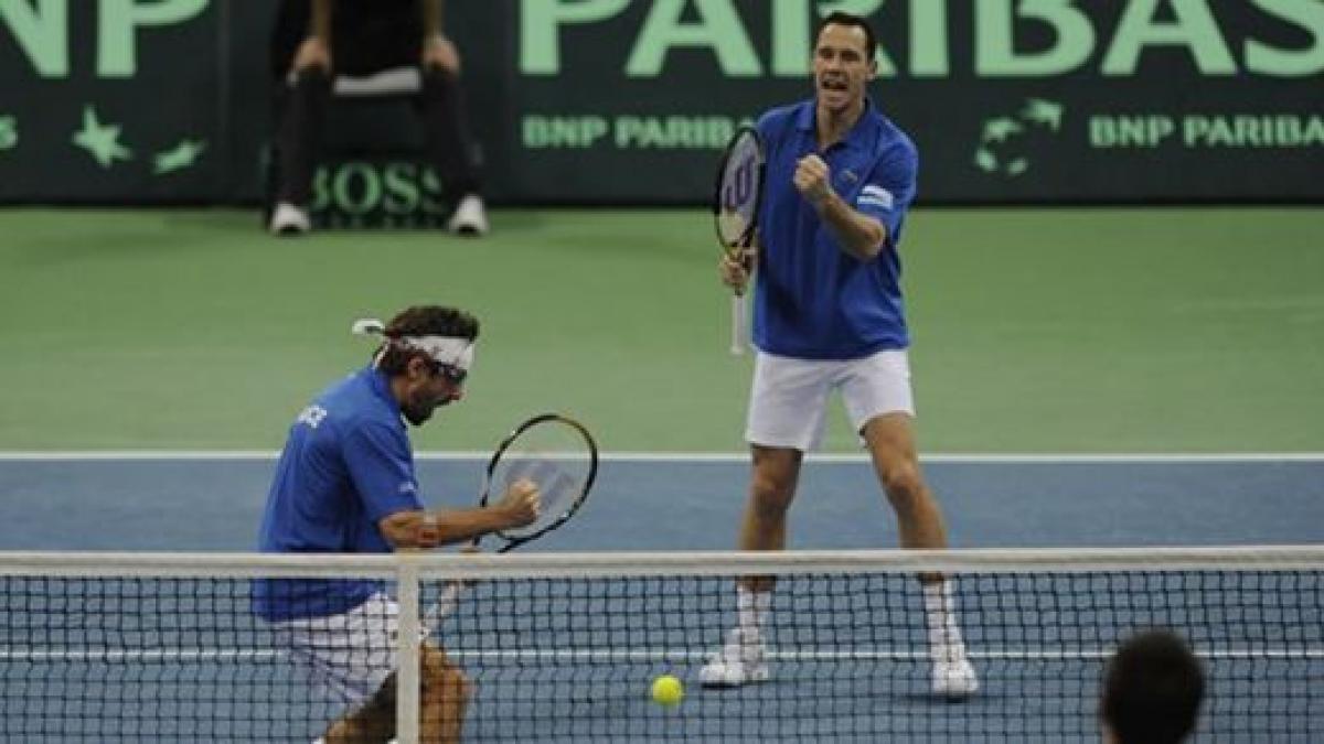 finala cupei davis serbia incepe in forta franta revine si castiga ultimele trei seturi ale