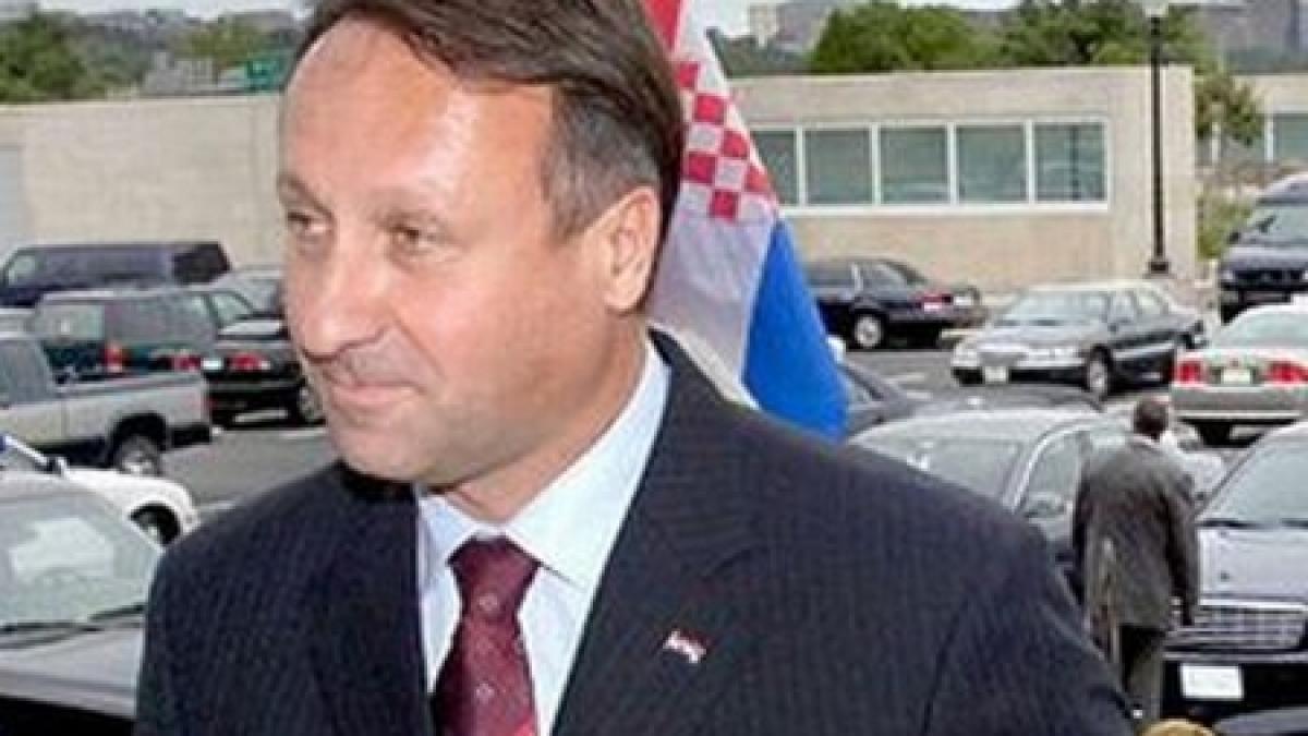 fost ministru al apararii din croatia condamnat la inchisoare pentru deturnare de fonduri