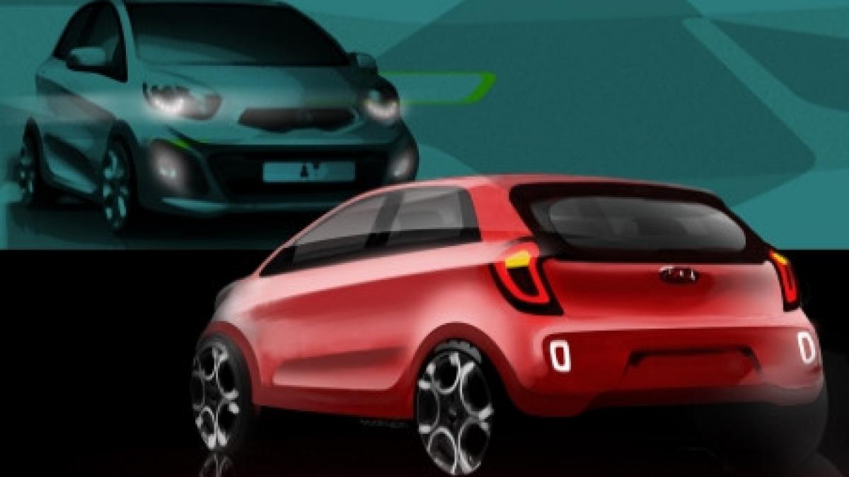kia prezinta primele schite ale noii generatii picanto