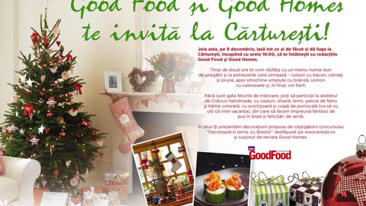 good food si good homes te invita la carturesti