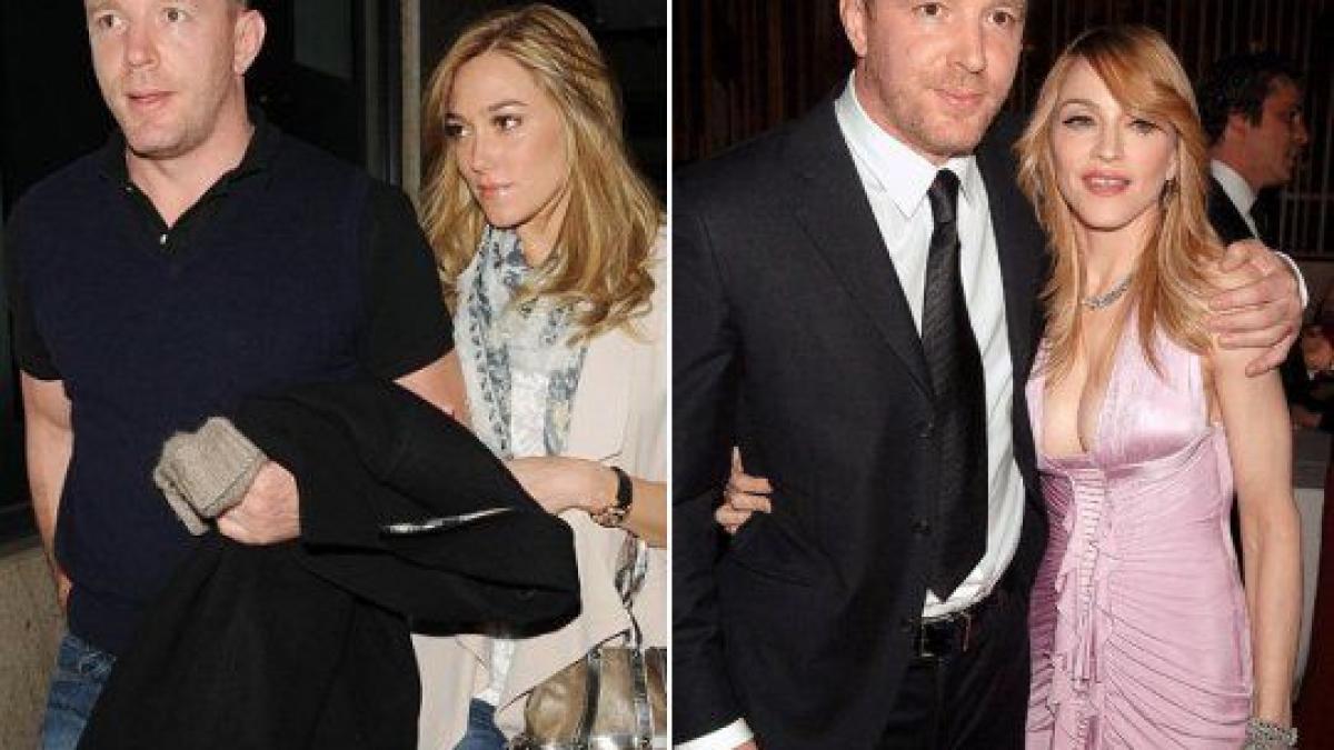 guy ritchie isi va petrece craciunul alaturi de madonna actuala iubita a regizorului nu e invitata