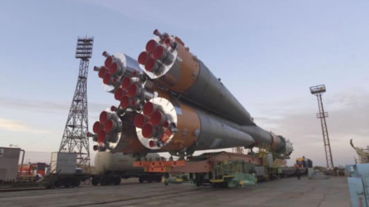 În Kazahstan se fac ultimele pregătiri pentru lansarea navetei Soyuz pe orbită