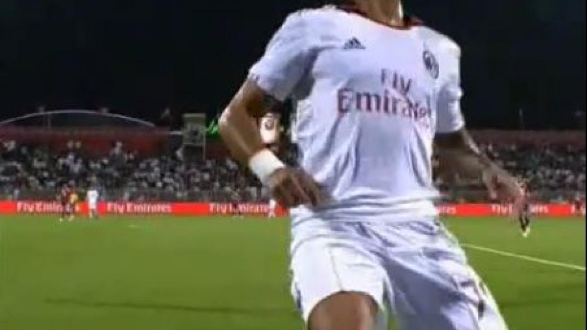 robinho accidentat de o camera tv