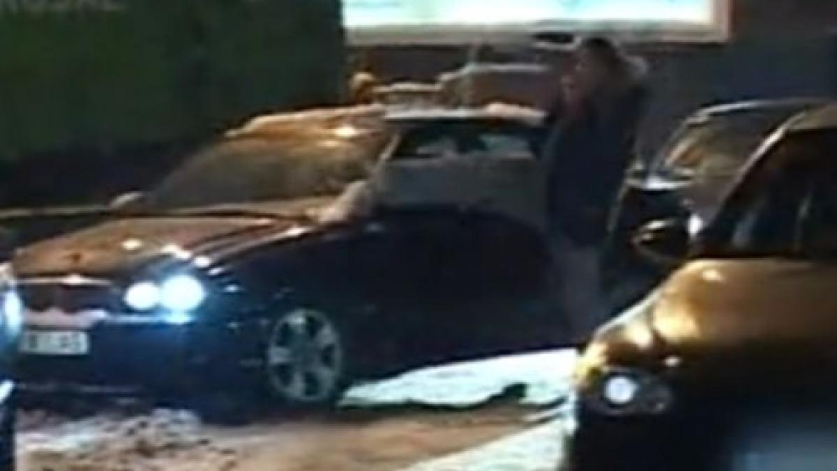un sofer recalcitrant a luat o masina la bataie in capitala