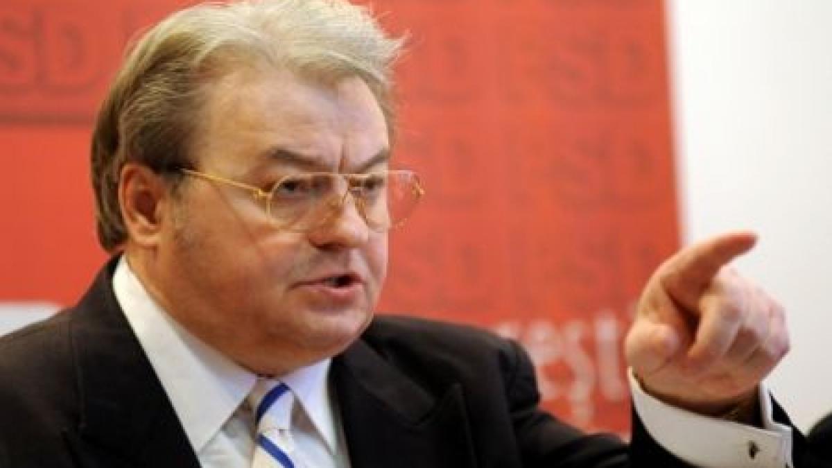 corneliu vadim tudor urmarit penal pentru ca a impiedicat evacuarea sediului prm