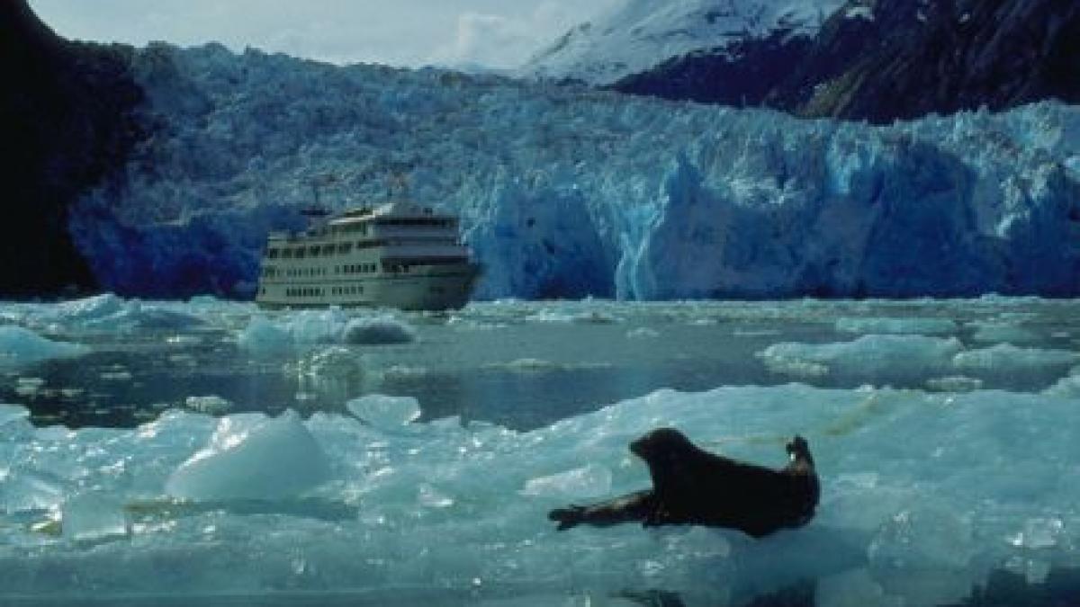 peste 500 de marinari au ramas blocati in gheturile oceanului pacific