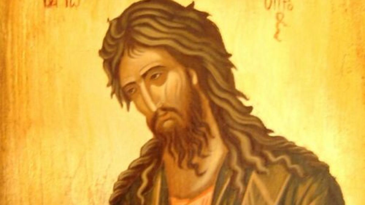 aproape doua milioane de romani isi serbeaza onomastica de sfantul ioan botezatorul