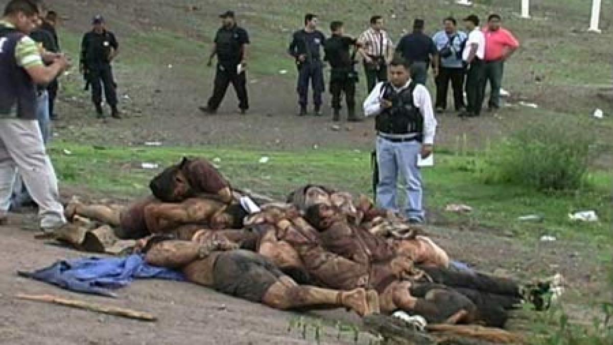 masacru in mexic traficantii de droguri au ucis 27 de persoane 14 dintre victime au fost decapitate