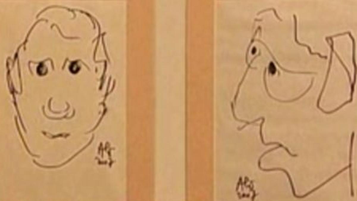 adrian paunescu poet si pictor sute de schite ale maestrului intr un vernisaj intitulat linii