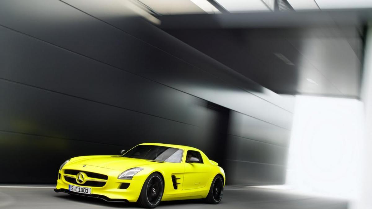 oficial mercedes sls amg e cell va fi produs in serie