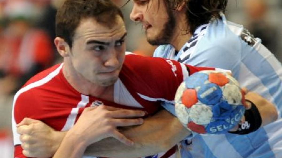 romania pierde meciul cu danemarca din cadrul grupelor campionatului mondial de handbal