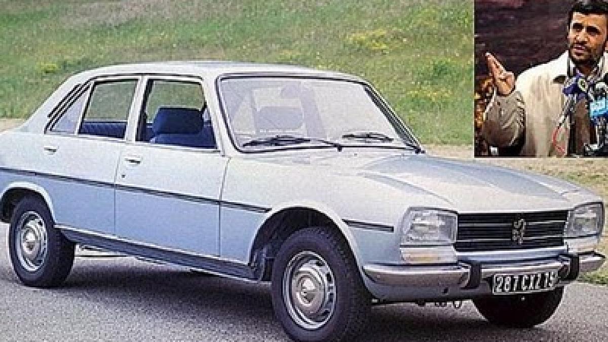 oferta de 2 milioane de dolari pentru masina lui ahmadinejad un puegeot din 1977
