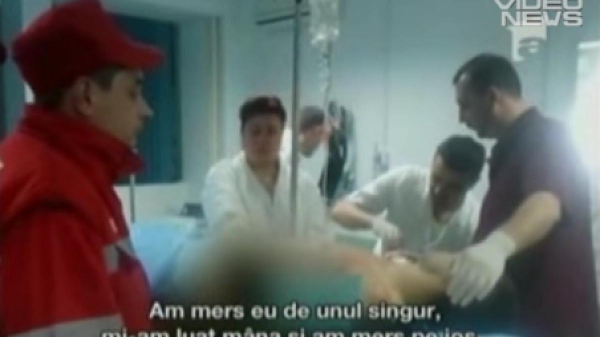 bacau un tanar a ramas fara brat dupa ce a fost acrosat de tren