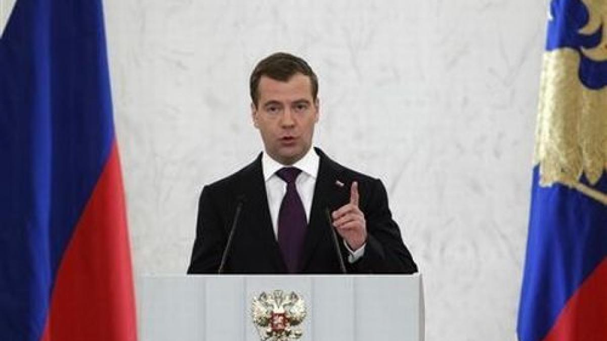 medvedev rusia nu va ingenunchea in fata terorismului