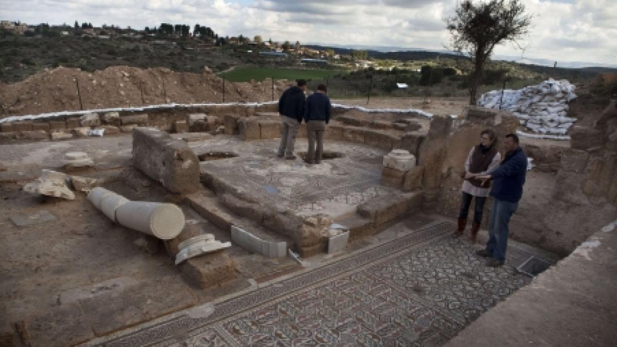 biserica bizantina veche de 1 500 de ani descoperita in israel