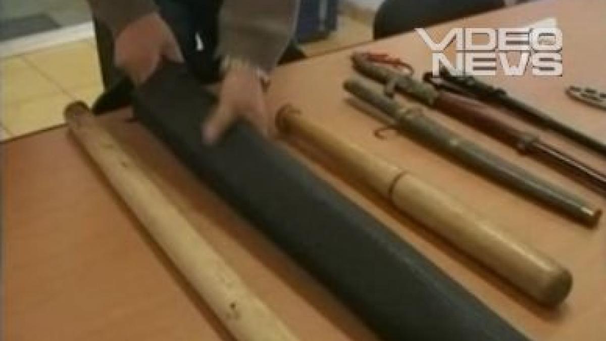 constanta un sofer recalcitrant avea portbagajul plin cu arme