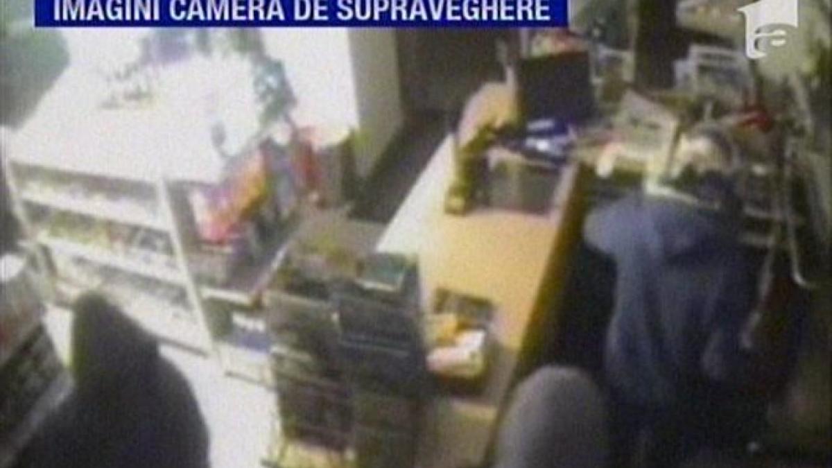 jaf in 30 de secunde la un magazin din bucuresti hotii au fost prinsi