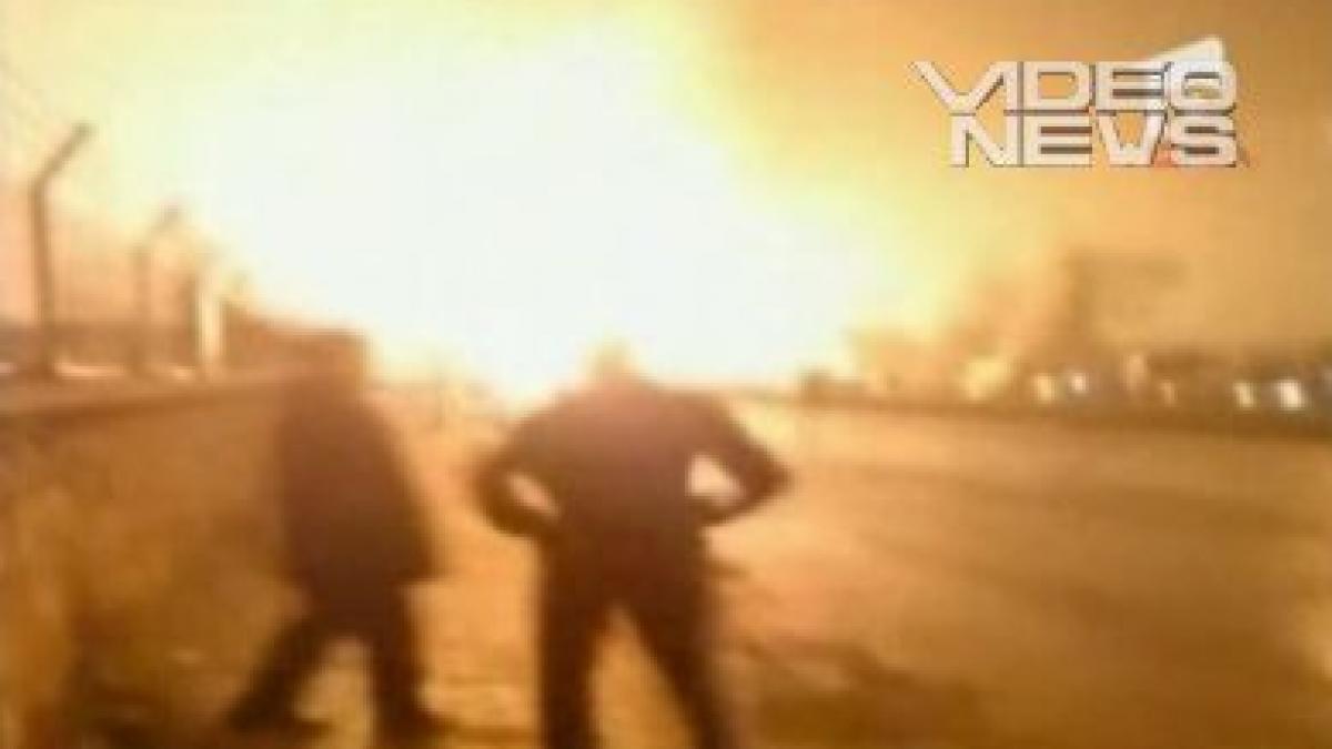 explozie uriasa pe o autostrada din turcia 20 de oameni au fost raniti