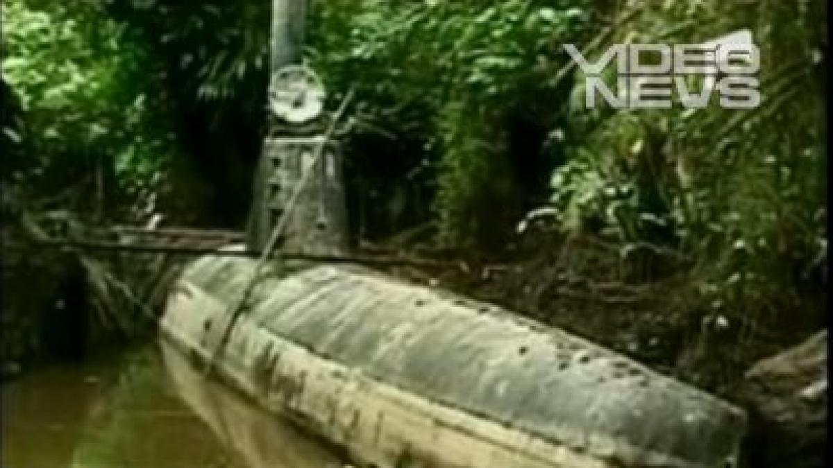 submarinul mijlocul de transport preferat al traficantilor de droguri columbieni