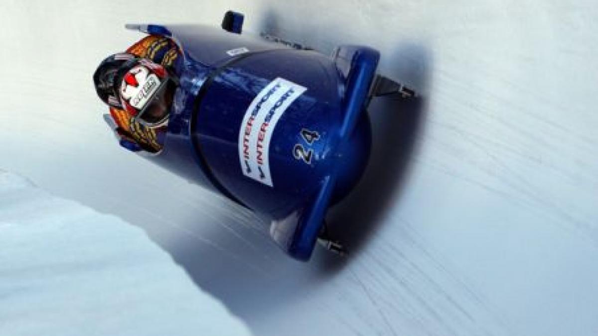 echipajul romaniei de bob pentru doua persoane locul 8 la cm din germania