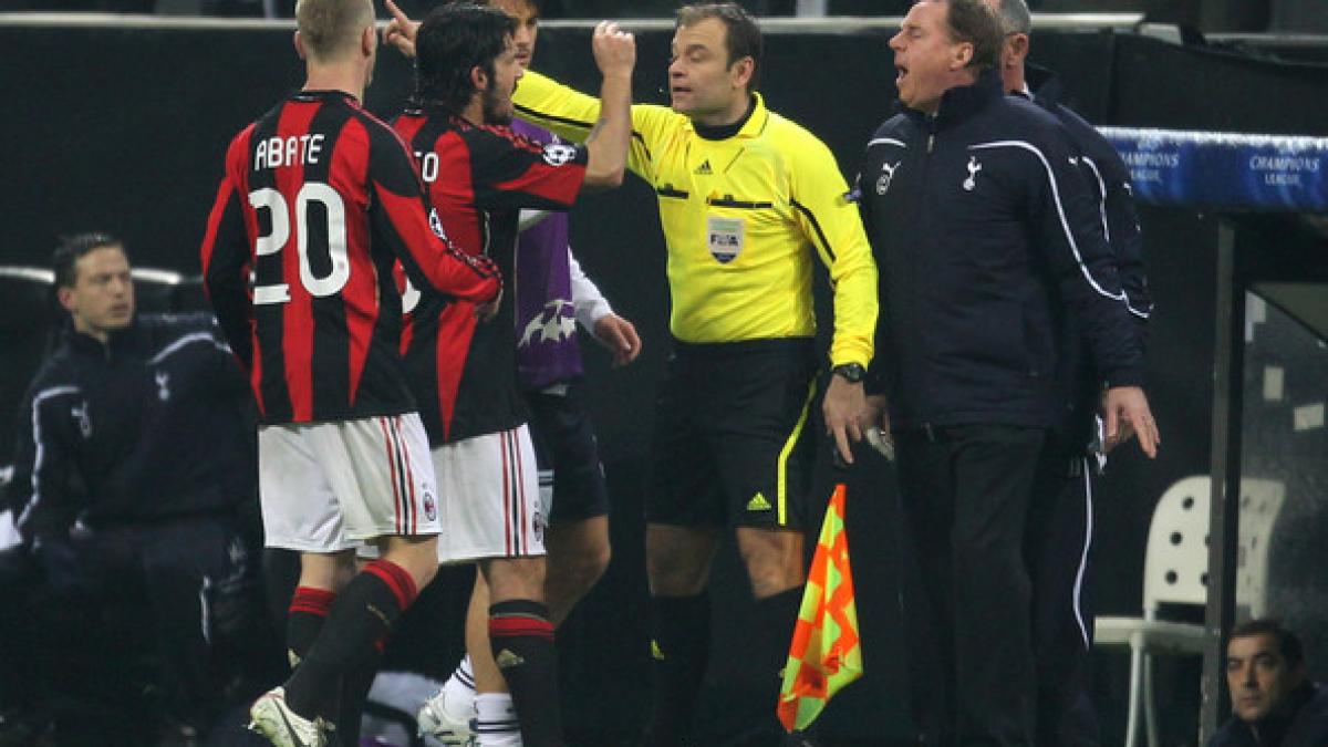 gattuso a fost suspendat patru meciuri dupa incidentele de la finalul meciului milan tottenham