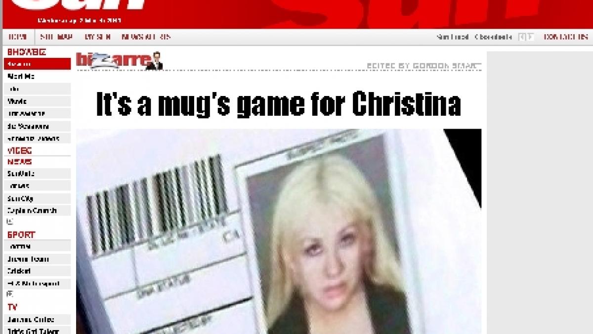 christina aguilera prinsa beata si fara machiaj