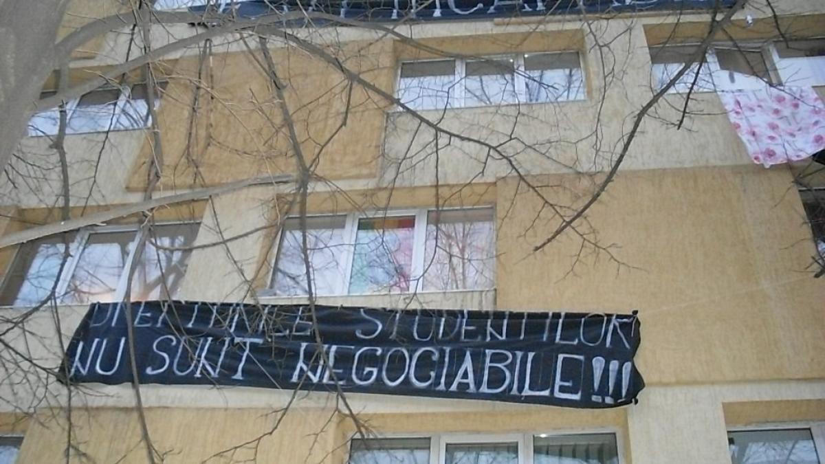 imagini inedite de la protestele studentilor romani