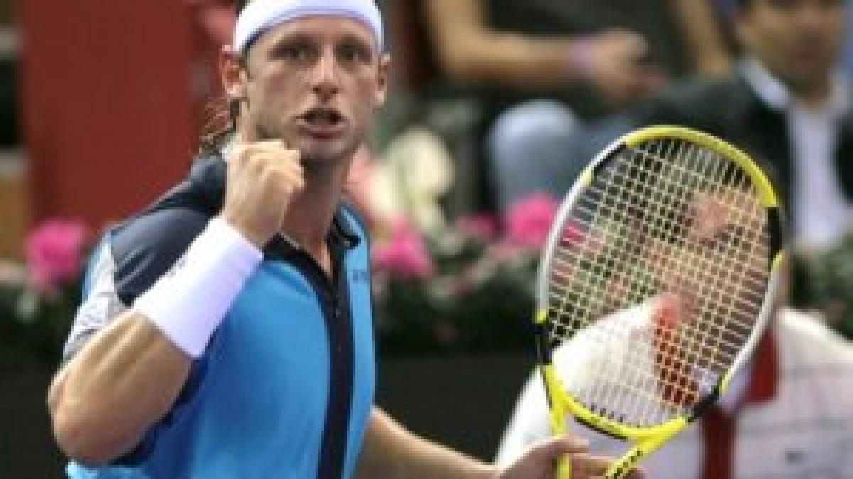 cupa davis nalbandian castiga meciul cu ungur si argentina conduce romania cu 1 0