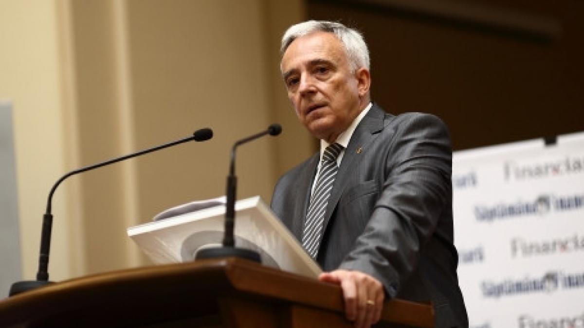 mugur isarescu modificarile de 3 4 ale cursului nu trebuie bagate in seama