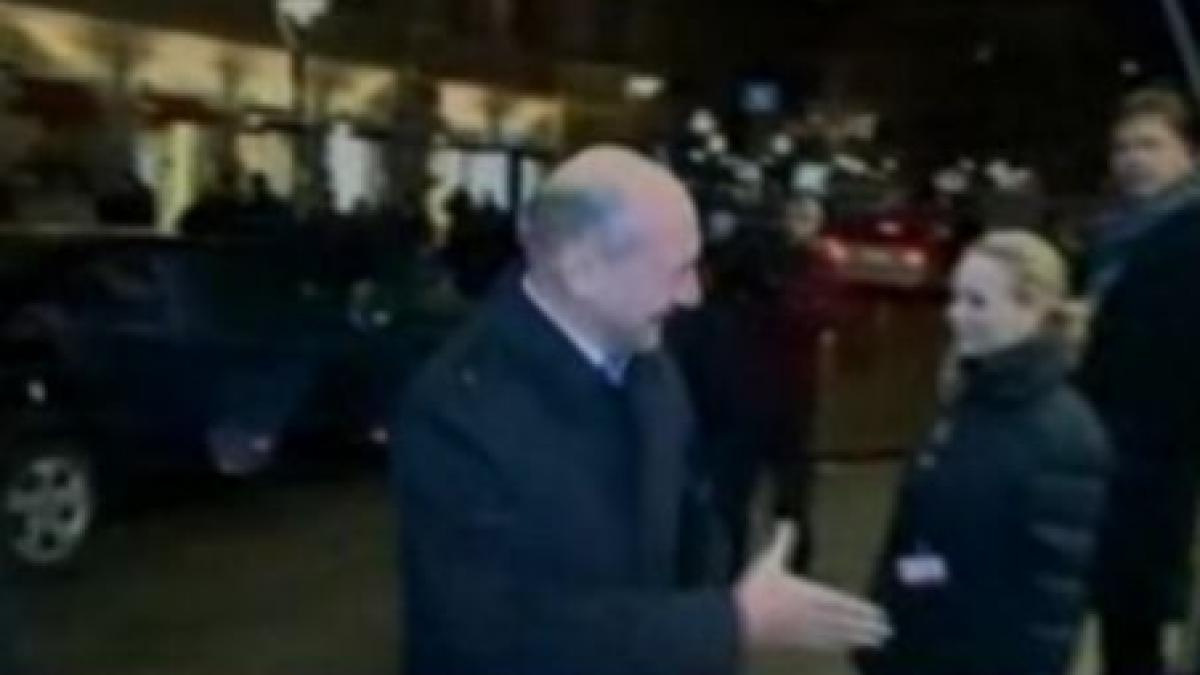 basescu huiduit la reuniunea partidului popular european in finlanda