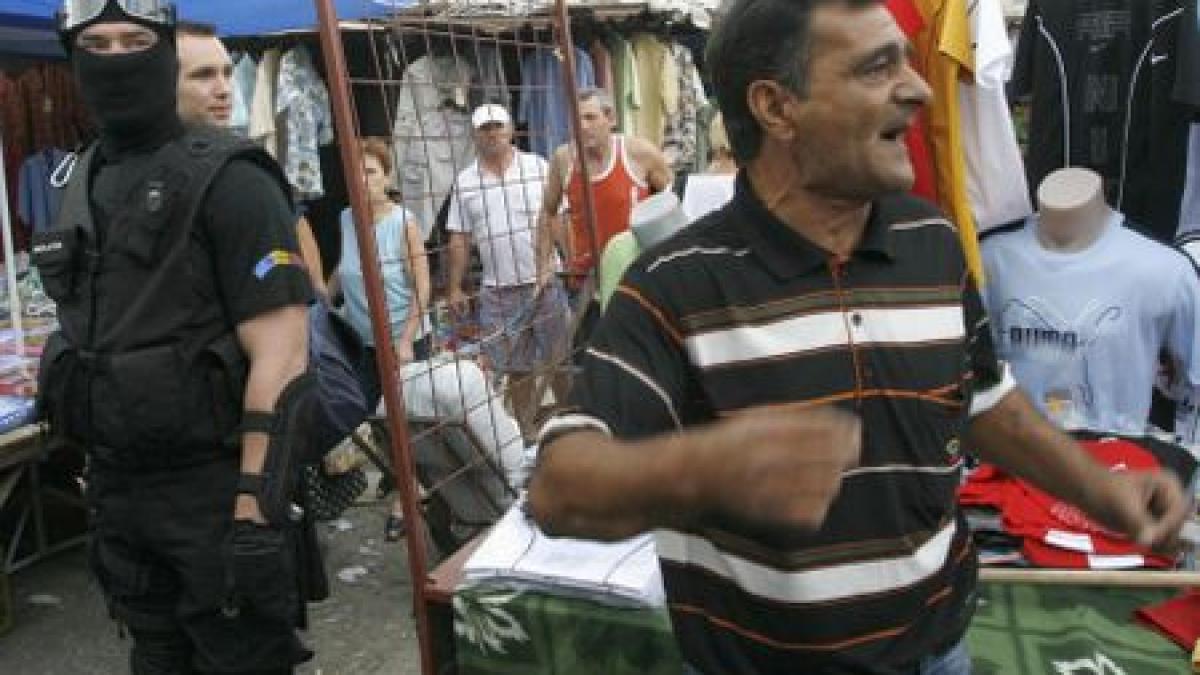 razie de amploare in complexul comercial europa din capitala