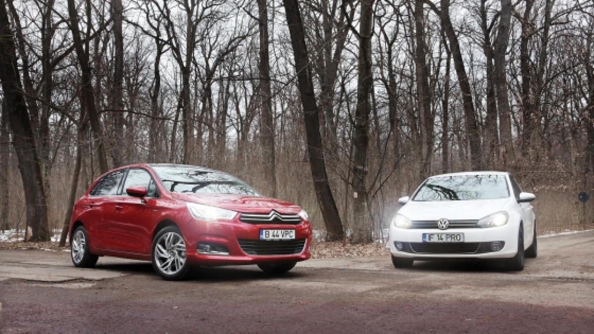 comparativul serios topgear noul c4 vs golf vi