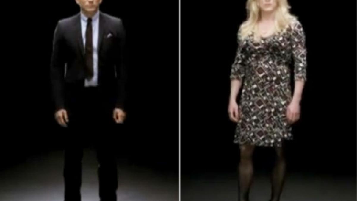 james bond in rochie si pantofi cu toc