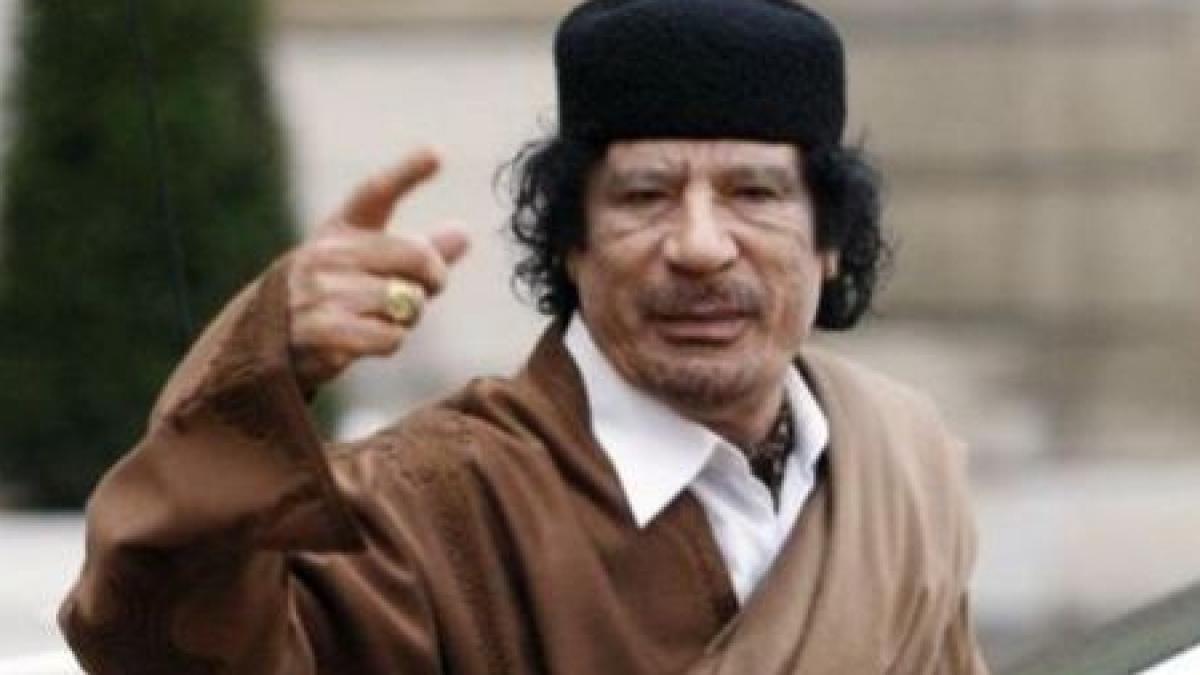 gaddafi ameninta ue ca renunta la actiunile impotriva terorismului