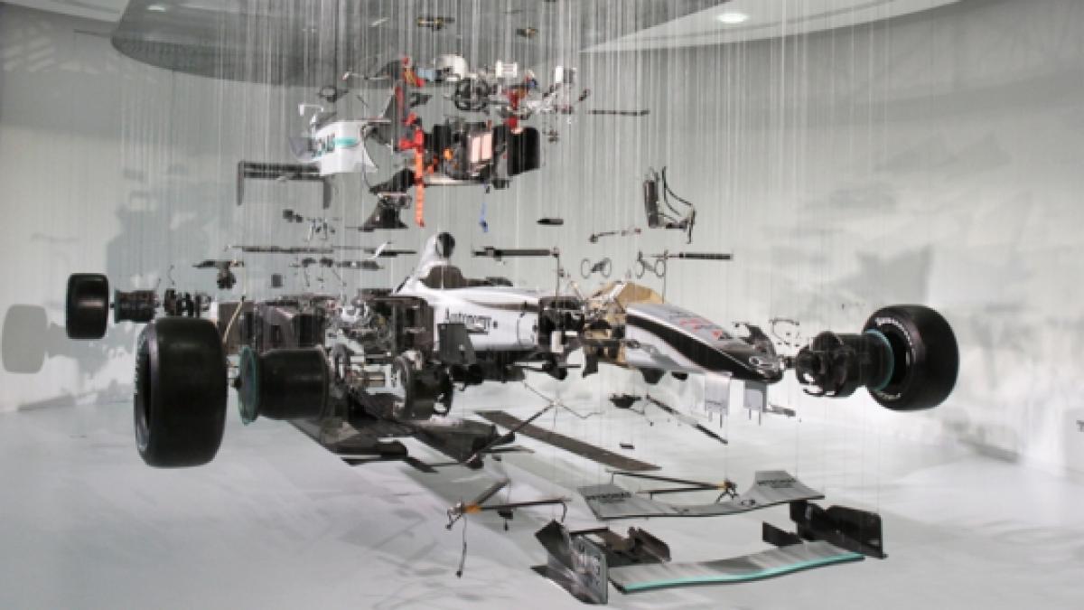 mercedes arata maruntaiele masinii lui schumi