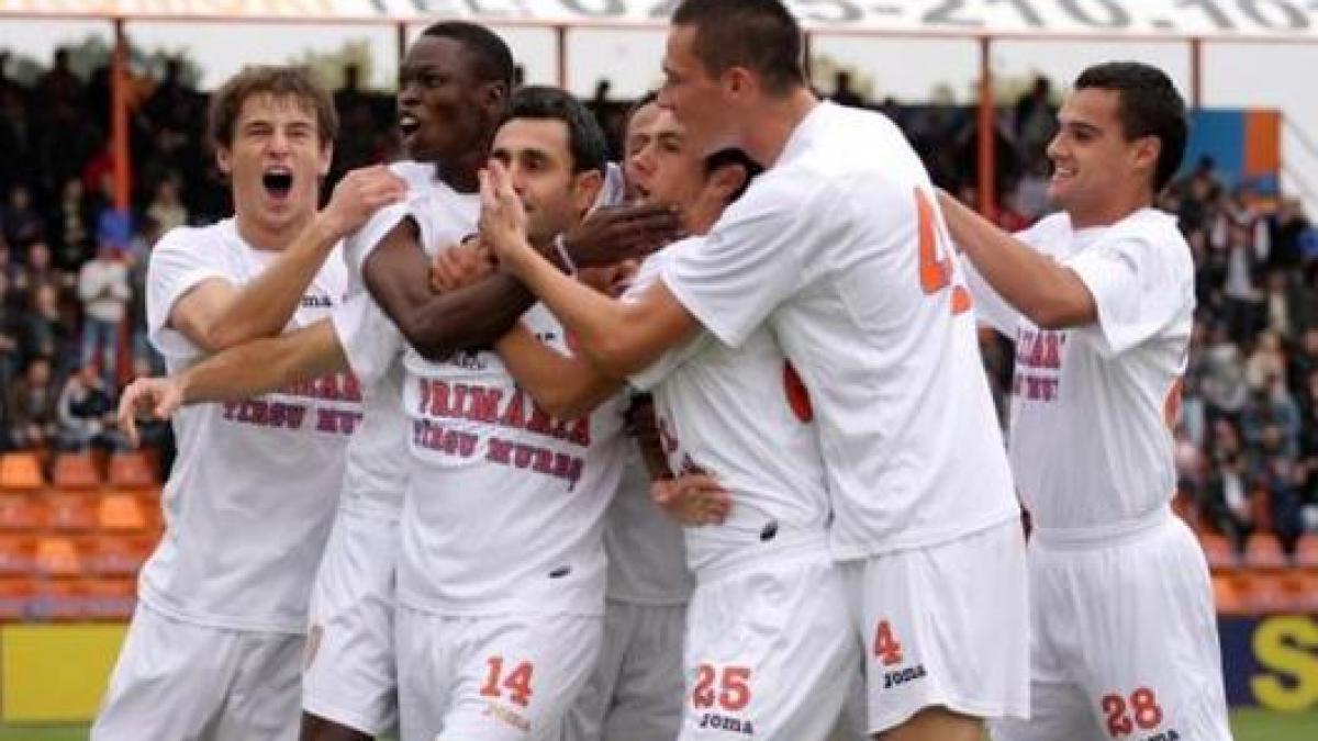 fcm targu mures otelul 1 0 pas gresit pentru lider