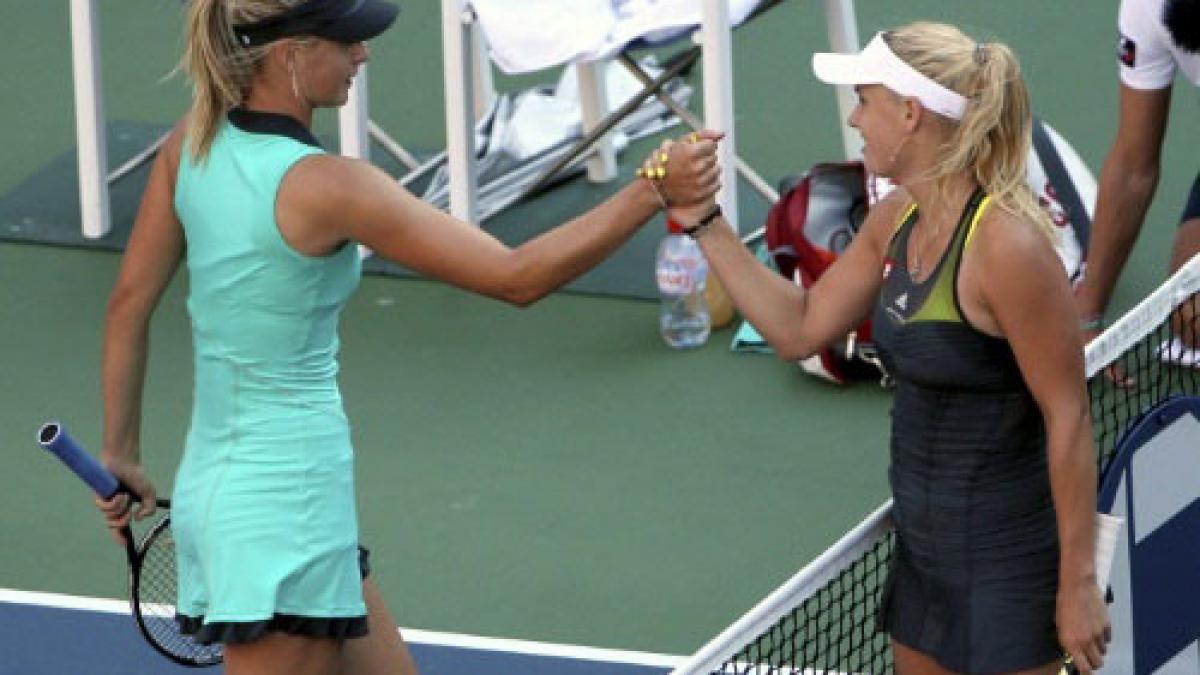 caroline wozniacki si maria sharapova adversare in semifinalele de la indian wells