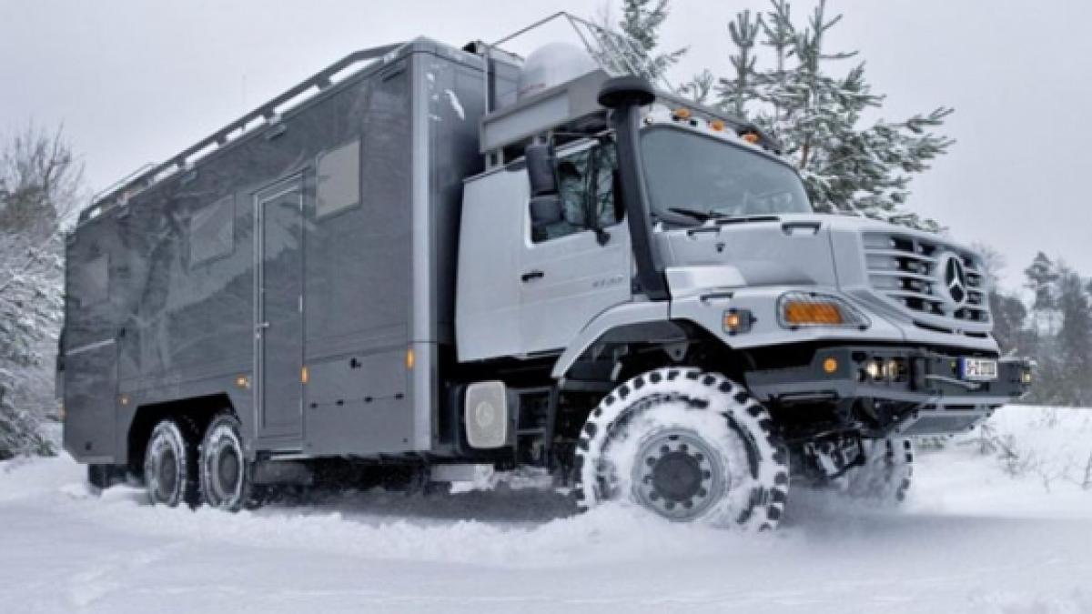 mercedes benz zetros un unimog de vanatoare