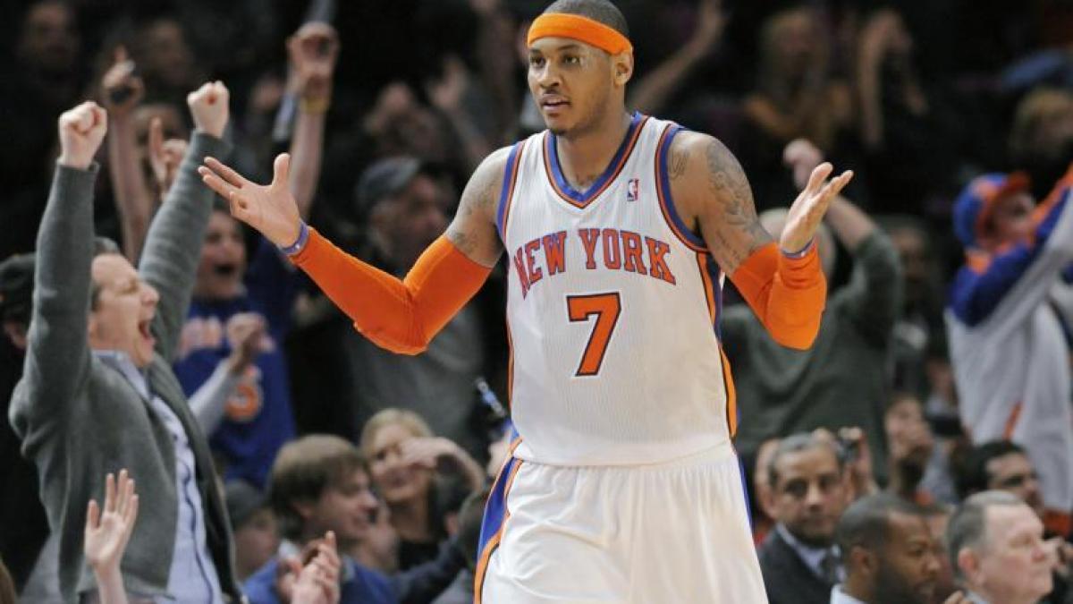 carmelo anthony o conduce pe new york knicks spre a doua victorie consecutiva